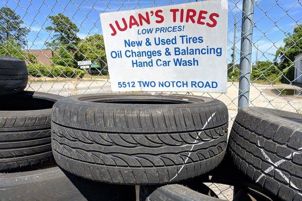 Juan's tires