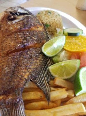 Mojarra frita mi favorita