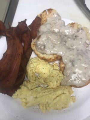 biscuits and gravy!