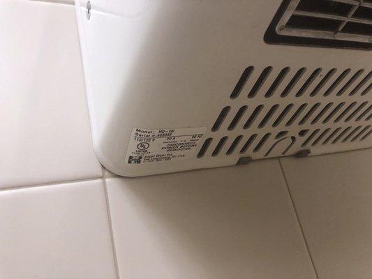 Excel Dryer Hands Off hand dryer