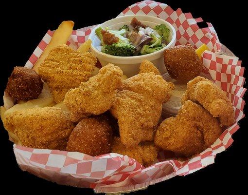 Fried catfish