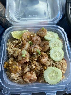 Shrimp fried rice