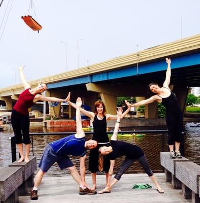 graduation day for the yoga teacher trainees of 2014!