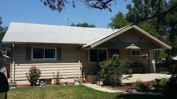 Englewood CO roofing contractor (before)