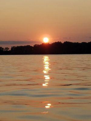 Sunset on Lake Erie