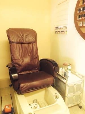 Pedicure station