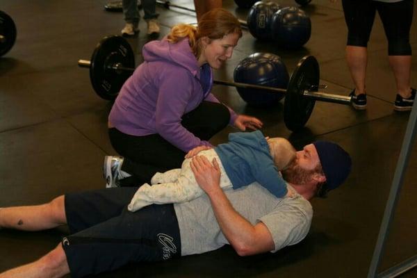 Family Time in the Gym