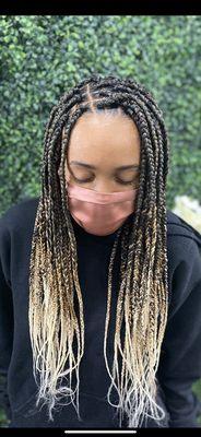 medium box braids