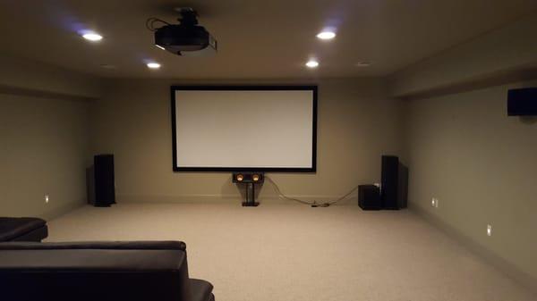 Sony ES Series Projector with Klipsch Reference Series Speakers