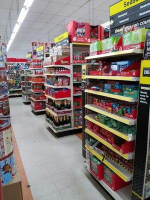 Aisles and Aisles of Xmas items