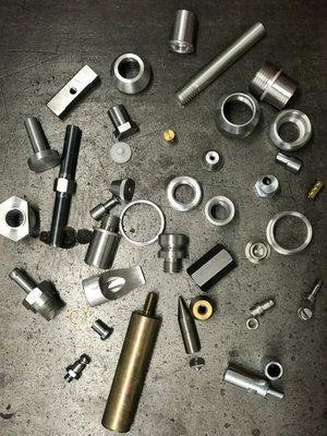 Various parts made in the shop