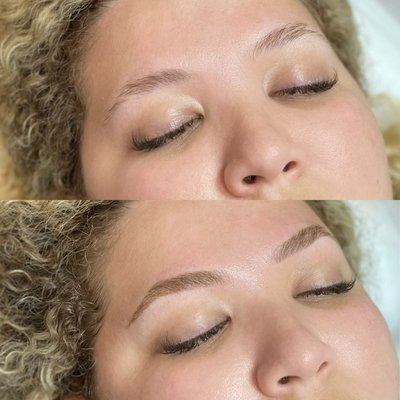 Before & After Microblading