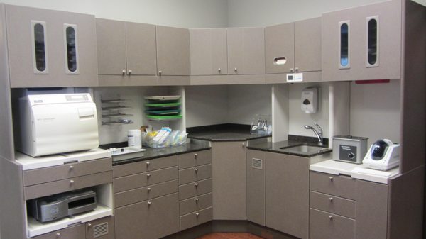 Sterilization area at Catton Dentistry