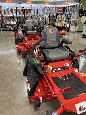 Just a few of the Gravely mowers that we offer