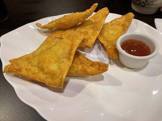 Crab Rangoon.