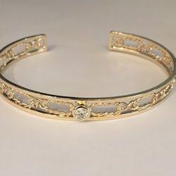 Fulfilled customer's wish to rework engagement ring into bracelet