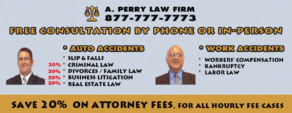 20% off hourly attorney fees