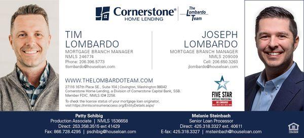 The Lombardo Group - Cornerstone Home Lending