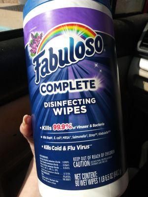 3/26/20, only disinfecting wipes I found in 6 stores the entire day, but it's all they had  (Disclaimer- needed for work, not panic buying)