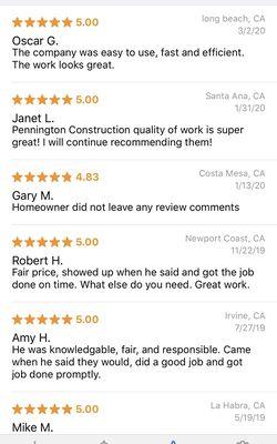 Home advisor reviews