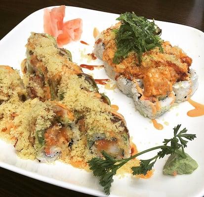 Winona Roll and Volcano Roll