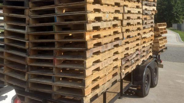 Recover pallets