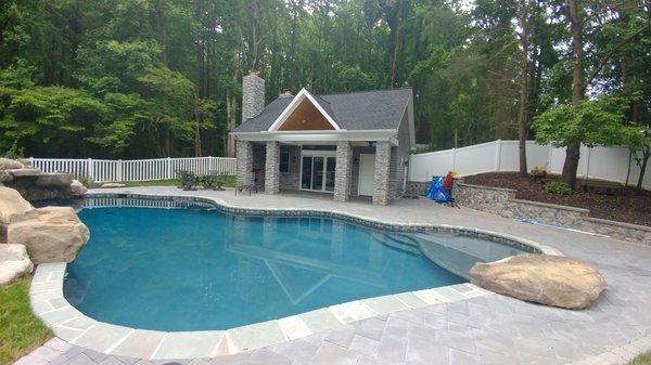 Pool built in 2017