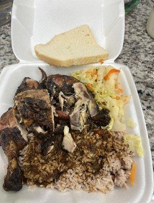 Jerk Chicken Meal-Great! I love the grilled flavor.