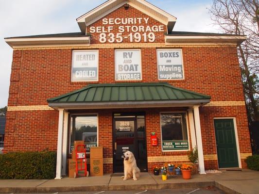 Ivan the Storage Dog, our Ambassador of Customer Happiness!