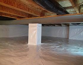 WhiteCap Crawlspace Vapor Barrier in WV