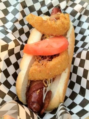 Western bacon dog