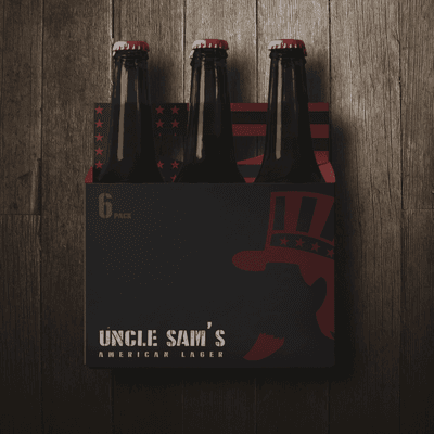 Logo and packaging design for a concept beer company