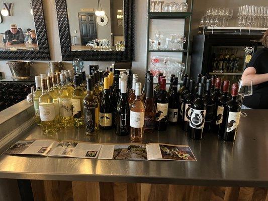 Wednesday wine tasting