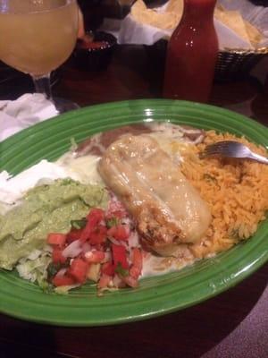 Look at this lil' so-called chicken chimichanga!  This isn't enough to feed a child!  And it tastes bad!!!