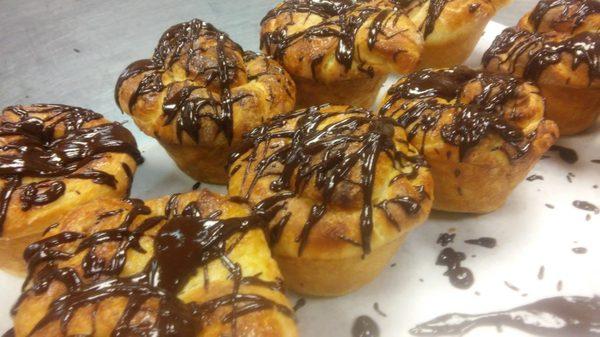 Chocolate " Cruffins "