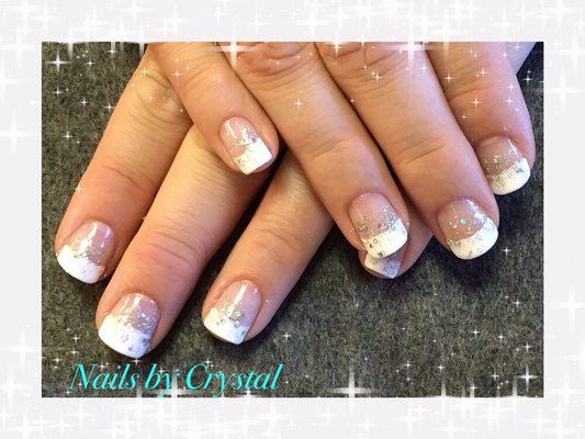 Shellac manicure. Natural nails with shellac