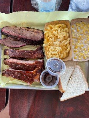 Lean cut and pork ribs 2 Sides