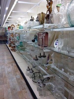 Great selection of glassware