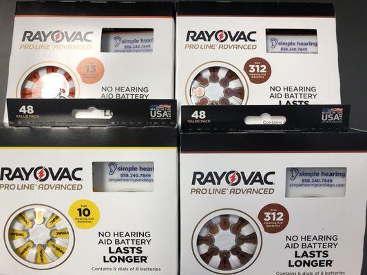 We just got these new batteries that can last up to 2 DAYS LONGER and cost the same as previous batteries. Come in and pick some up.