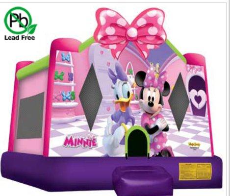 Minnie Mouse bounce house