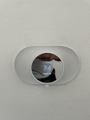 Thermostat installation