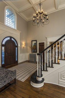 Elegant Morris County Residence- Foyer