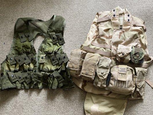 x1 Grenadier Vest, x1 DCU IBA  (Pouches bought separately from same store)