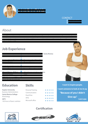 Get your modern resume design for as low as 30$