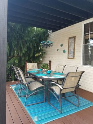 Redesigned deck space