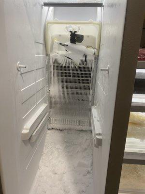 GE refrigerator problem defrost