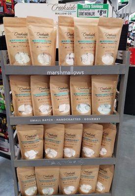 Mmm...arshmallows from Caldwell located Creekside Mallow Co.  (formerly Fireside Mallow b4 August 2020 name change)