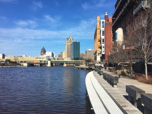 THIEL is located in the Historic Third Ward close to the beautiful Milwaukee Riverwalk.