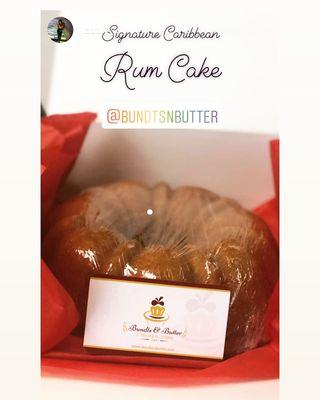 Signature Rum Cake