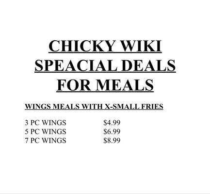 Chicky meals